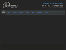 Tablet Screenshot of krammes.com